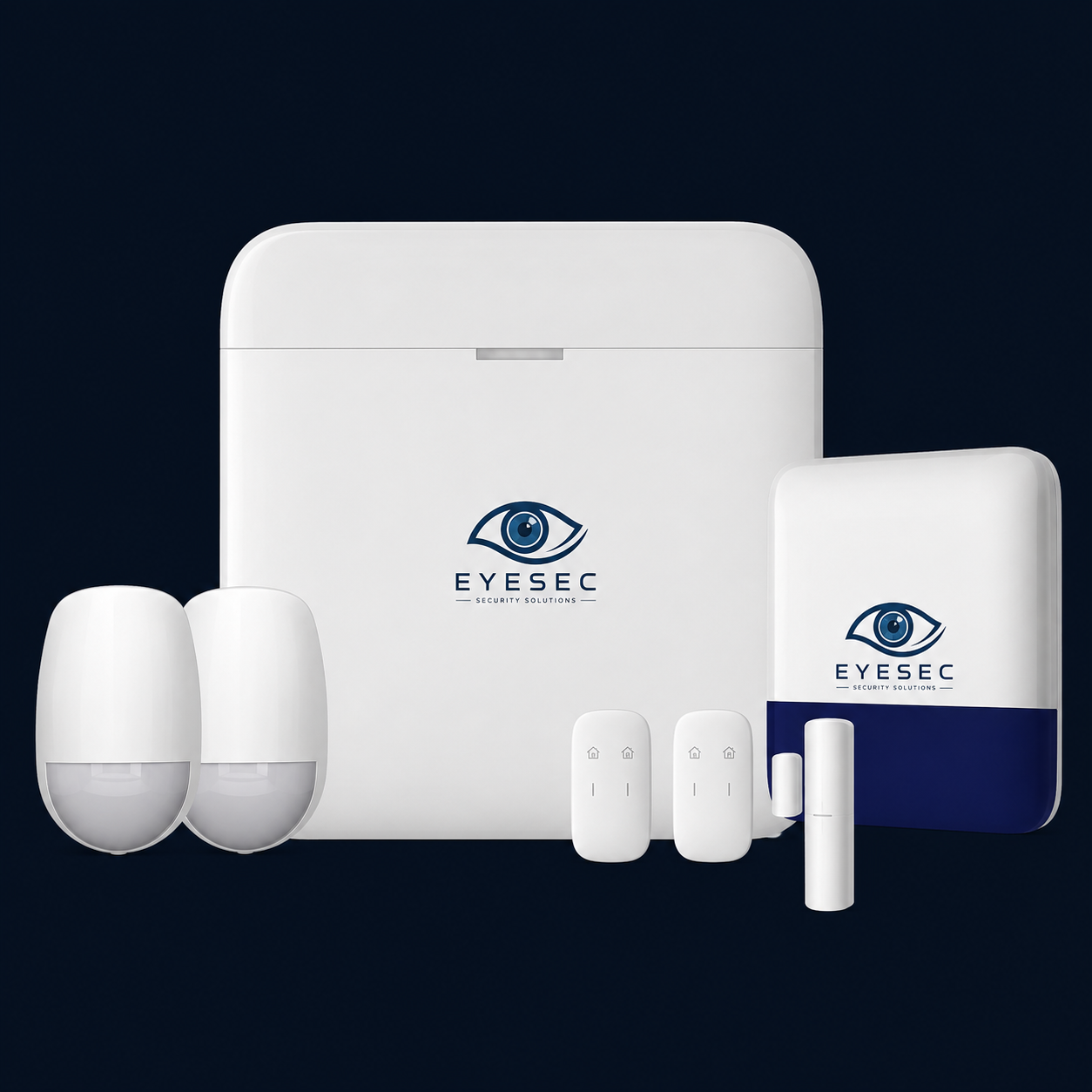 Eyesec AX Pro alarm system and sensors